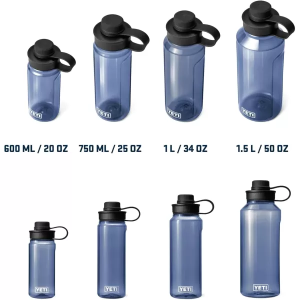 YETI Yonder 1.5L/50 oz Water Bottle with Yonder Tether Cap, Power Pink