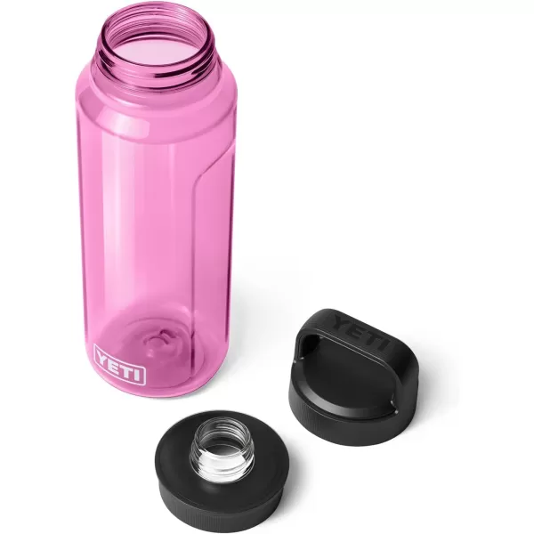 YETI Yonder 750 ml/25 oz Water Bottle with Yonder Chug Cap, Power Pink