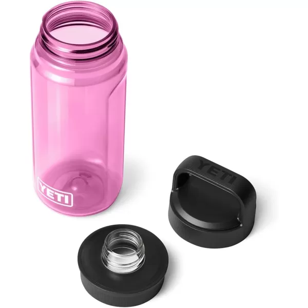 YETI Yonder 750 ml/25 oz Water Bottle with Yonder Chug Cap, Power Pink