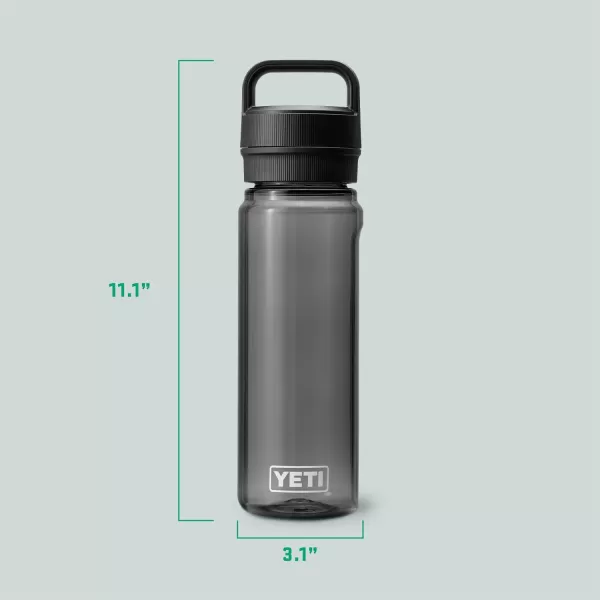 YETI Yonder 750 ml/25 oz Water Bottle with Yonder Chug Cap, Power Pink