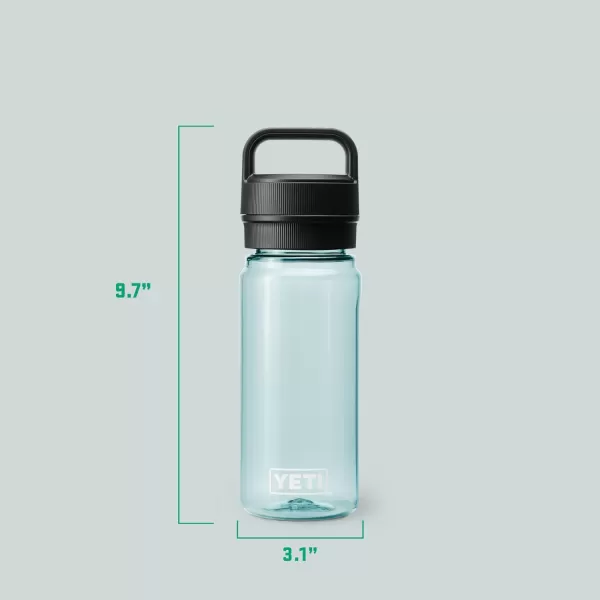 YETI Yonder 750 ml/25 oz Water Bottle with Yonder Chug Cap, Power Pink