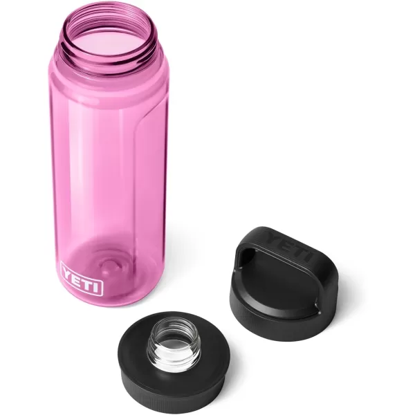 YETI Yonder 750 ml/25 oz Water Bottle with Yonder Chug Cap, Power Pink