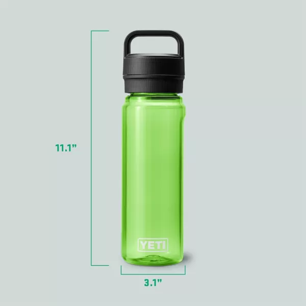YETI Yonder 750 ml/25 oz Water Bottle with Yonder Chug Cap, Power Pink