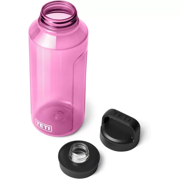 YETI Yonder 750 ml/25 oz Water Bottle with Yonder Chug Cap, Power Pink