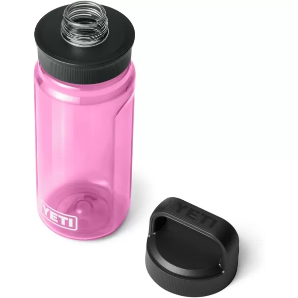 YETI Yonder 750 ml/25 oz Water Bottle with Yonder Chug Cap, Power Pink