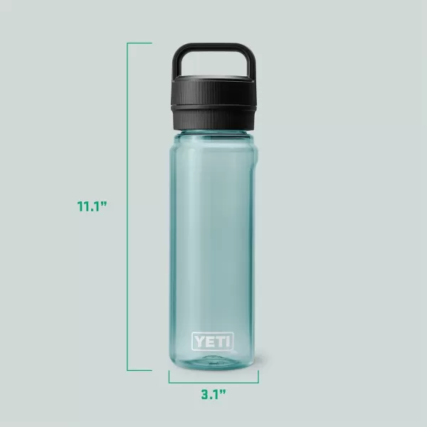 YETI Yonder 750 ml/25 oz Water Bottle with Yonder Chug Cap, Power Pink