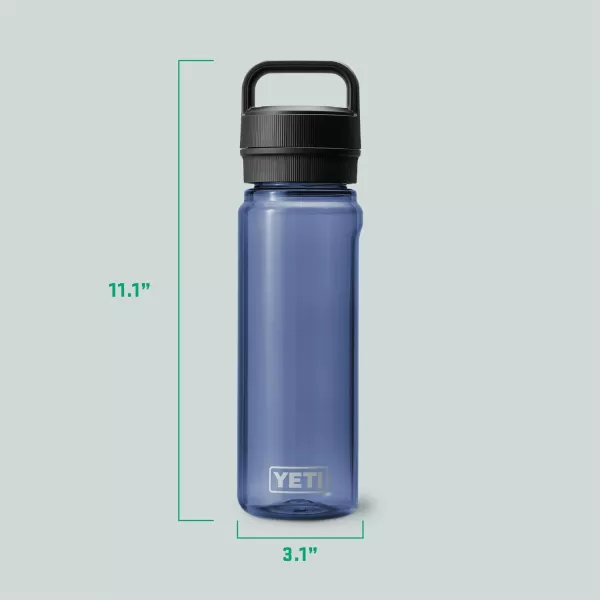 YETI Yonder 750 ml/25 oz Water Bottle with Yonder Chug Cap, Power Pink