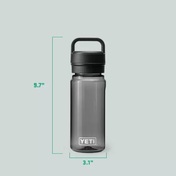 YETI Yonder 750 ml/25 oz Water Bottle with Yonder Chug Cap, Power Pink