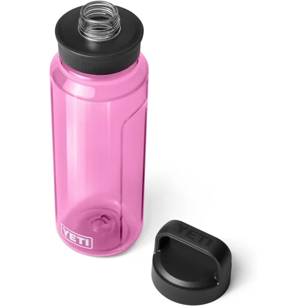 YETI Yonder 750 ml/25 oz Water Bottle with Yonder Chug Cap, Power Pink