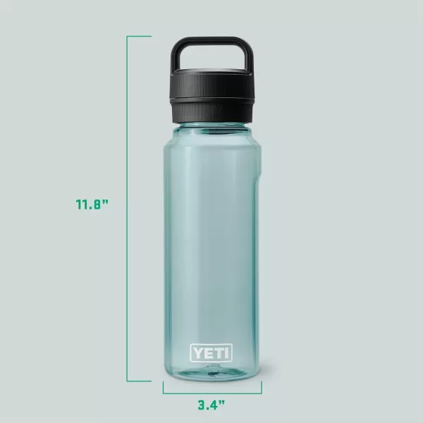 YETI Yonder 750 ml/25 oz Water Bottle with Yonder Chug Cap, Power Pink