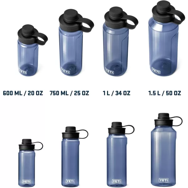YETI Yonder 750 ml/25 oz Water Bottle with Yonder Tether Cap, Seafoam