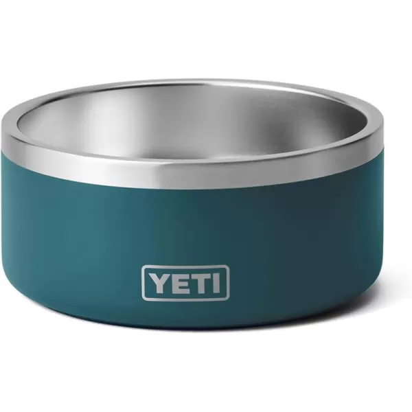 YETI Boomer 8, Stainless Steel, Non-Slip Dog Bowl, Holds 64 Ounces, Black