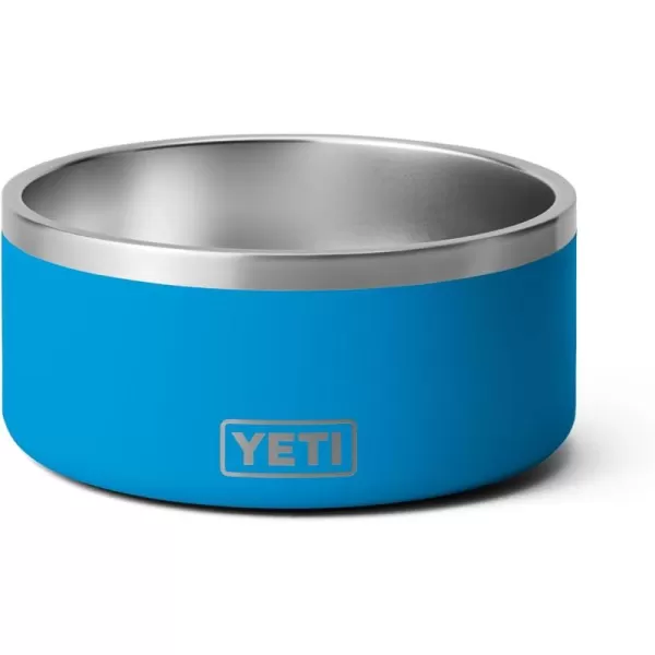 YETI Boomer 8, Stainless Steel, Non-Slip Dog Bowl, Holds 64 Ounces, Black