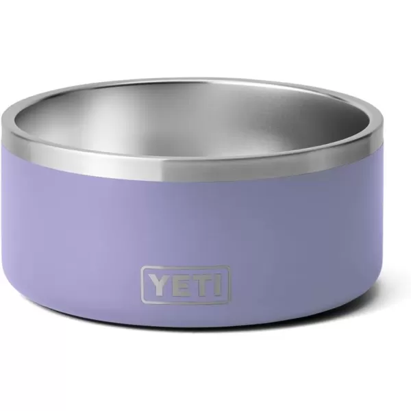 YETI Boomer 8, Stainless Steel, Non-Slip Dog Bowl, Holds 64 Ounces, Black