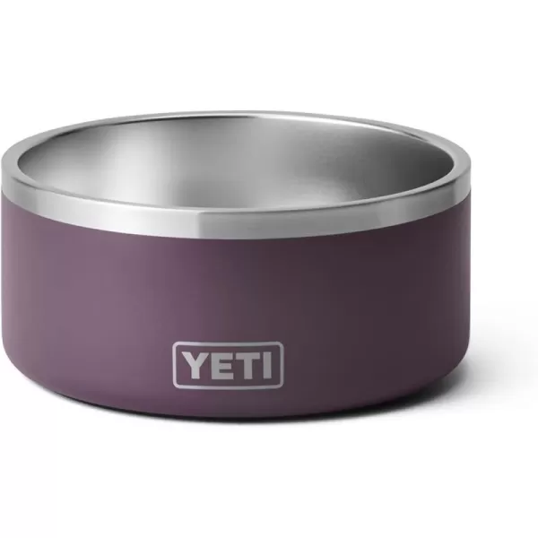 YETI Boomer 8, Stainless Steel, Non-Slip Dog Bowl, Holds 64 Ounces, Black