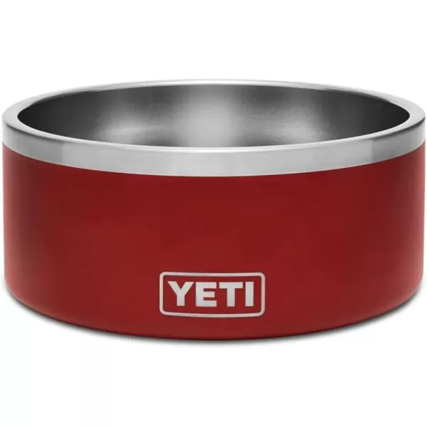 YETI Boomer 8, Stainless Steel, Non-Slip Dog Bowl, Holds 64 Ounces, Black