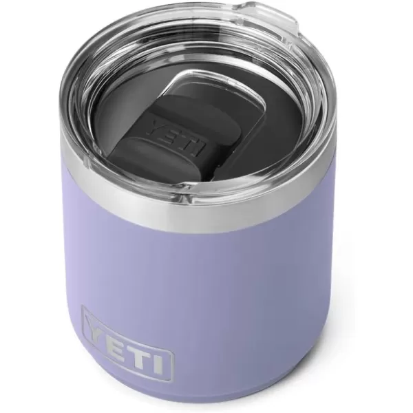YETI Rambler 10 oz Stackable Lowball 2.0, Vacuum Insulated, Stainless Steel with MagSlider Lid, White