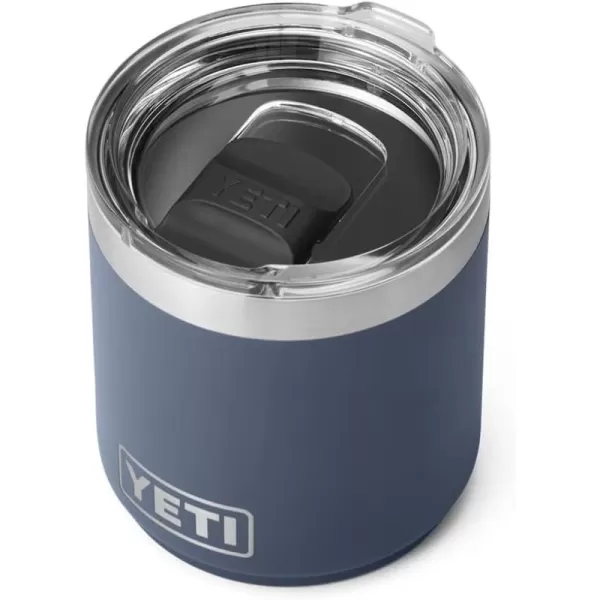YETI Rambler 10 oz Stackable Lowball 2.0, Vacuum Insulated, Stainless Steel with MagSlider Lid, White