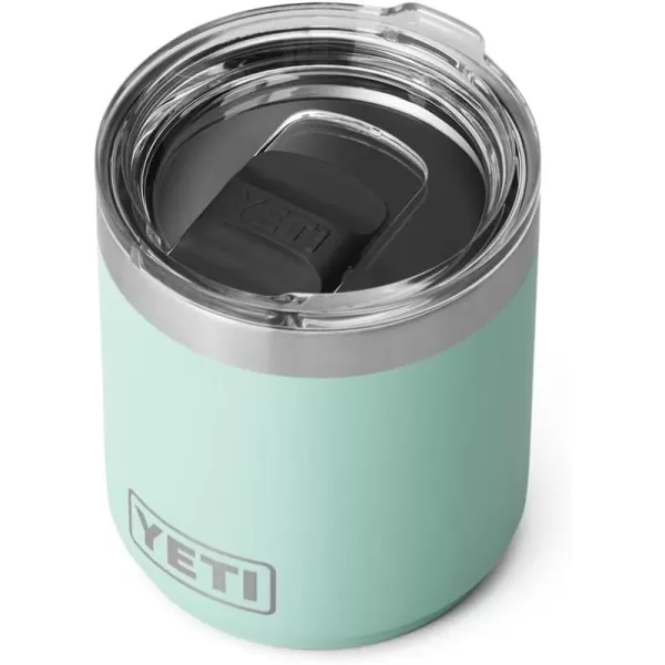 YETI Rambler 10 oz Stackable Lowball 2.0, Vacuum Insulated, Stainless Steel with MagSlider Lid, White