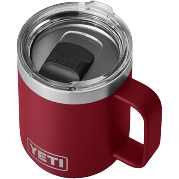 YETI Rambler 10 oz Stackable Mug, Vacuum Insulated, Stainless Steel with MagSlider Lid, Tropical Pink