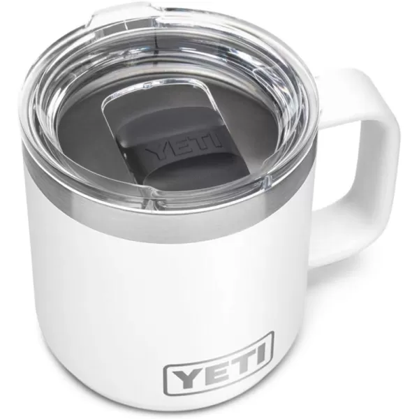 YETI Rambler 10 oz Stackable Mug, Vacuum Insulated, Stainless Steel with MagSlider Lid, Tropical Pink