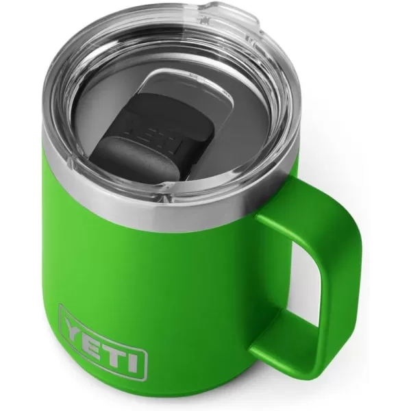 YETI Rambler 10 oz Stackable Mug, Vacuum Insulated, Stainless Steel with MagSlider Lid, Tropical Pink