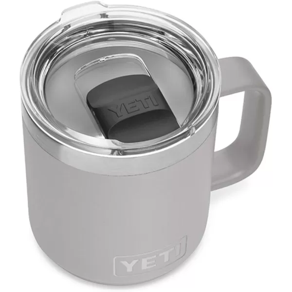 YETI Rambler 10 oz Stackable Mug, Vacuum Insulated, Stainless Steel with MagSlider Lid, Tropical Pink