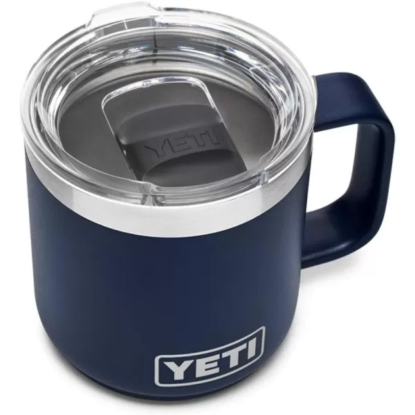 YETI Rambler 10 oz Stackable Mug, Vacuum Insulated, Stainless Steel with MagSlider Lid, Tropical Pink