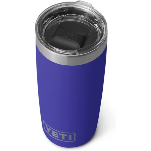 YETI Rambler 10 oz Tumbler, Stainless Steel, Vacuum Insulated with MagSlider Lid, White