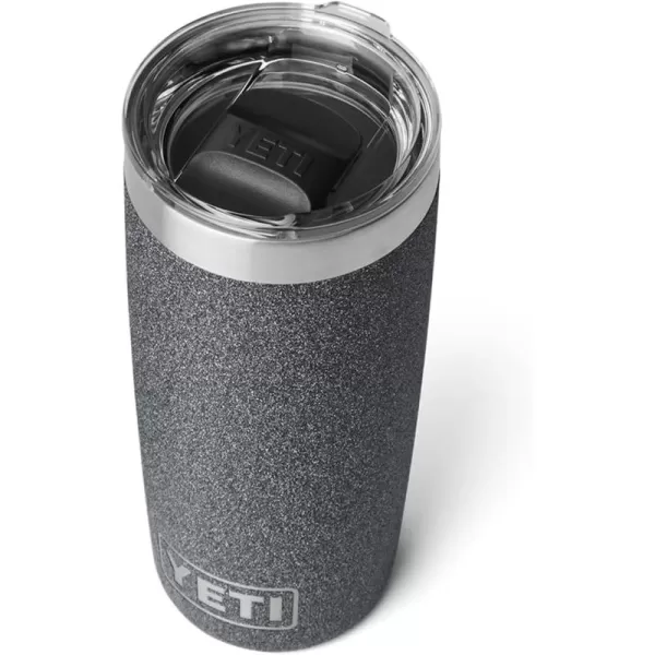 YETI Rambler 10 oz Tumbler, Stainless Steel, Vacuum Insulated with MagSlider Lid, White