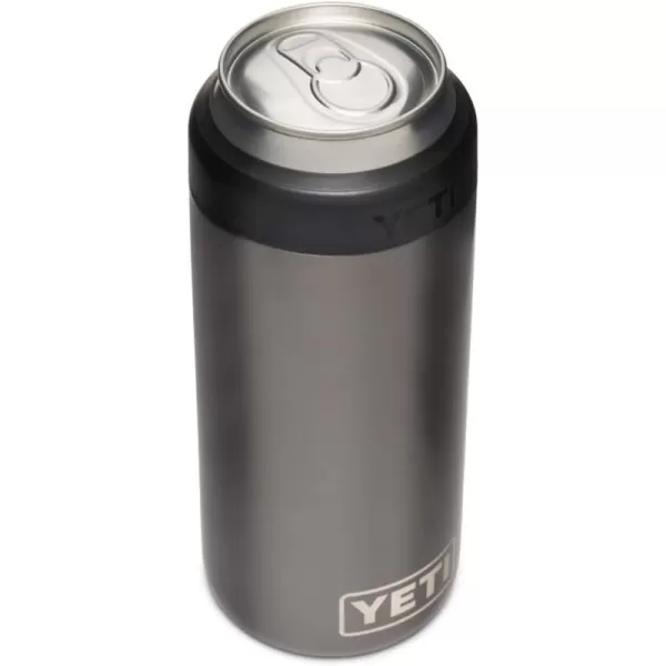 YETI Rambler 12 oz. Colster Slim Can Insulator for the Slim Hard Seltzer Cans, Charcoal