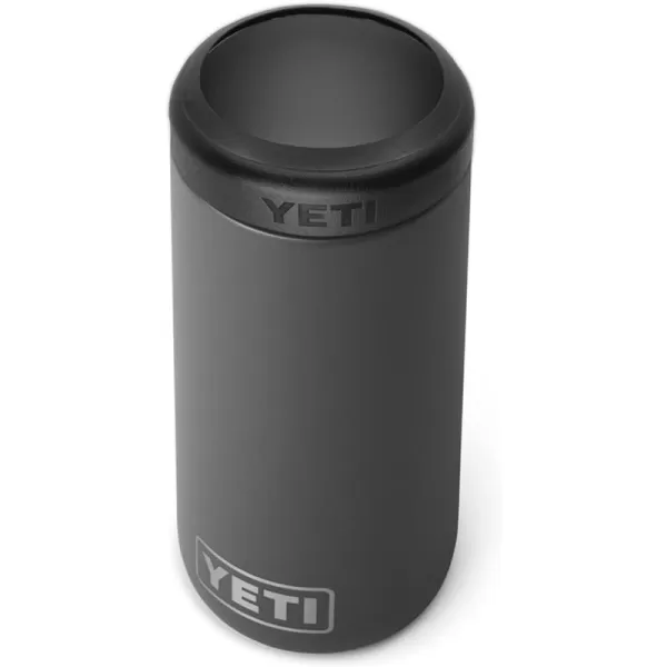 YETI Rambler 12 oz. Colster Slim Can Insulator for the Slim Hard Seltzer Cans, Charcoal
