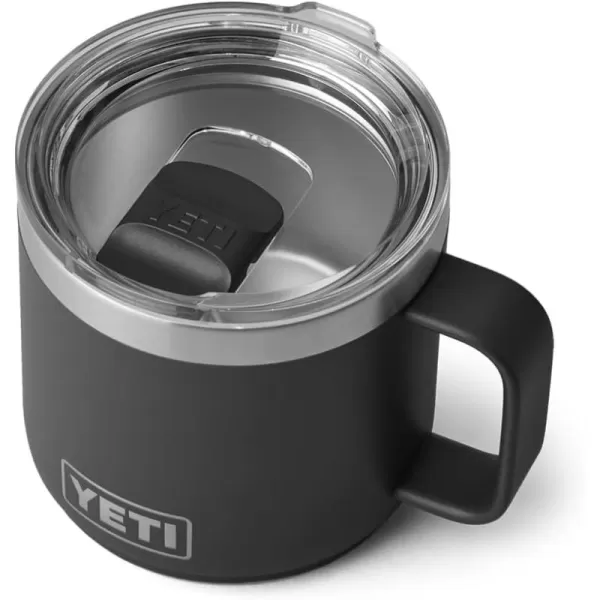 YETI Rambler 14 oz Stackable Mug, Vacuum Insulated, Stainless Steel with MagSlider Lid, King Crab