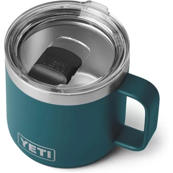 YETI Rambler 14 oz Stackable Mug, Vacuum Insulated, Stainless Steel with MagSlider Lid, King Crab