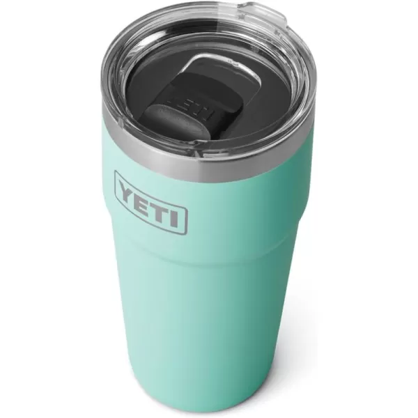 YETI Rambler 20 oz Stackable Tumbler, Stainless Steel, Vacuum Insulated with MagSlider Lid, King Crab