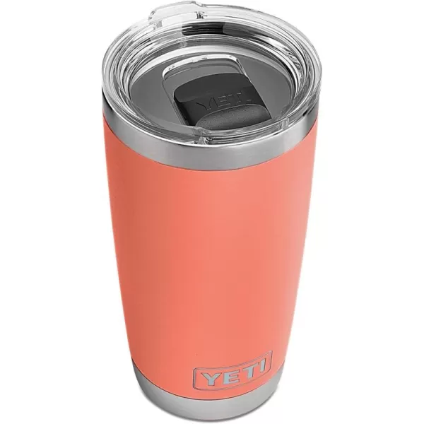 YETI Rambler 20 oz Stainless Steel Vacuum Insulated Tumbler w/MagSlider Lid
