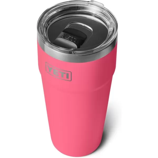 YETI Rambler 30 oz Stackable Tumbler, Stainless Steel, Vacuum Insulated with MagSlider Lid, King Crab