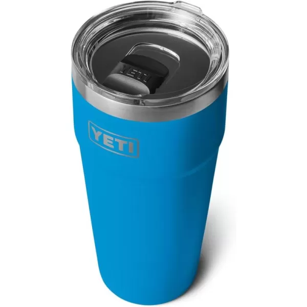 YETI Rambler 30 oz Stackable Tumbler, Stainless Steel, Vacuum Insulated with MagSlider Lid, King Crab