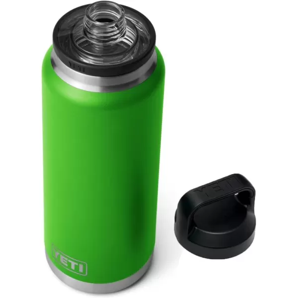 YETI Rambler 36 oz Bottle, Vacuum Insulated, Stainless Steel with Chug Cap, Rescue Red