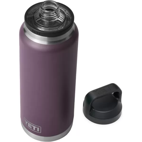 YETI Rambler 36 oz Bottle, Vacuum Insulated, Stainless Steel with Chug Cap, Rescue Red