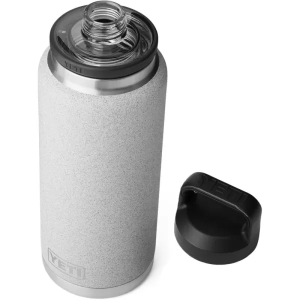 YETI Rambler 36 oz Bottle, Vacuum Insulated, Stainless Steel with Chug Cap, Rescue Red