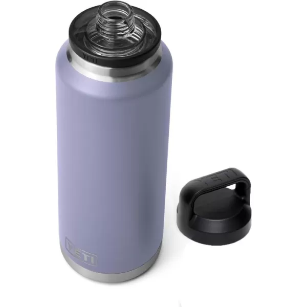 YETI Rambler 46 oz Bottle, Vacuum Insulated, Stainless Steel with Chug Cap, Rescue Red