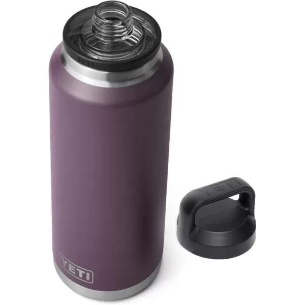 YETI Rambler 46 oz Bottle, Vacuum Insulated, Stainless Steel with Chug Cap, Rescue Red
