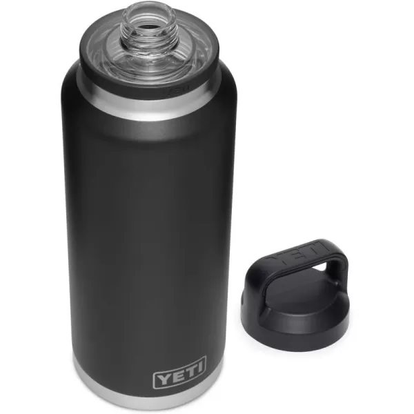 YETI Rambler 46 oz Bottle, Vacuum Insulated, Stainless Steel with Chug Cap, Rescue Red