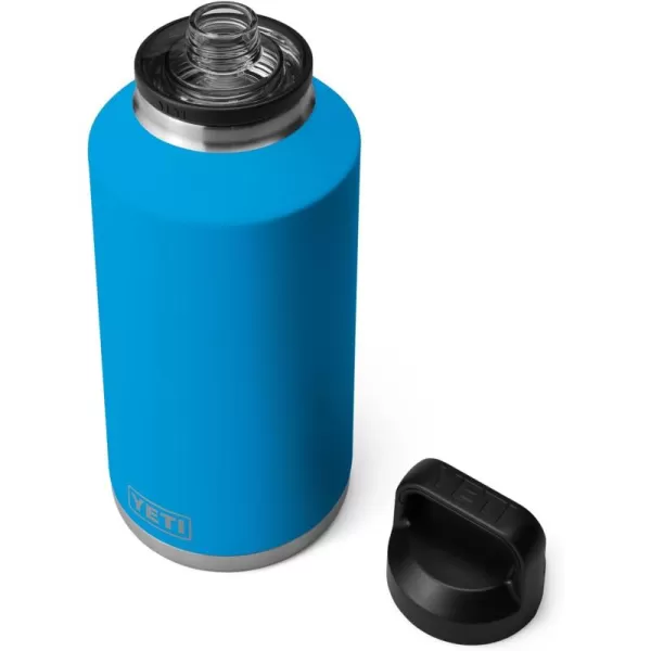 YETI Rambler 64 oz Bottle, Vacuum Insulated, Stainless Steel with Chug Cap, Black