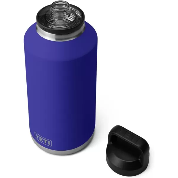 YETI Rambler 64 oz Bottle, Vacuum Insulated, Stainless Steel with Chug Cap, Black