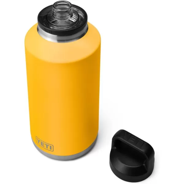YETI Rambler 64 oz Bottle, Vacuum Insulated, Stainless Steel with Chug Cap, Black