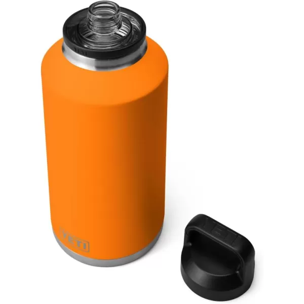 YETI Rambler 64 oz Bottle, Vacuum Insulated, Stainless Steel with Chug Cap, Black