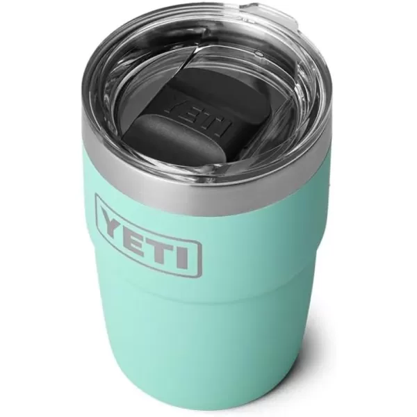 YETI Rambler 8 oz Stackable Cup, Stainless Steel, Vacuum Insulated Espresso Cup with MagSlider Lid, Navy