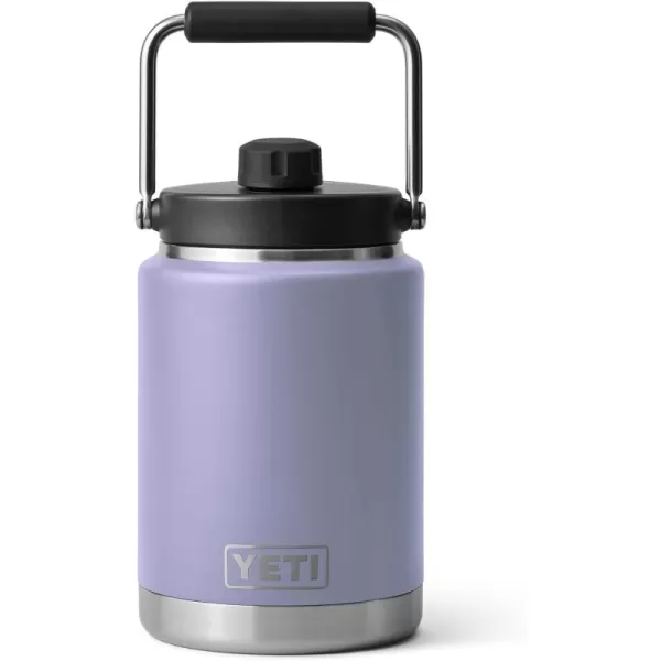 YETI Rambler Half Gallon Jug, Vacuum Insulated, Stainless Steel with MagCap, King Crab